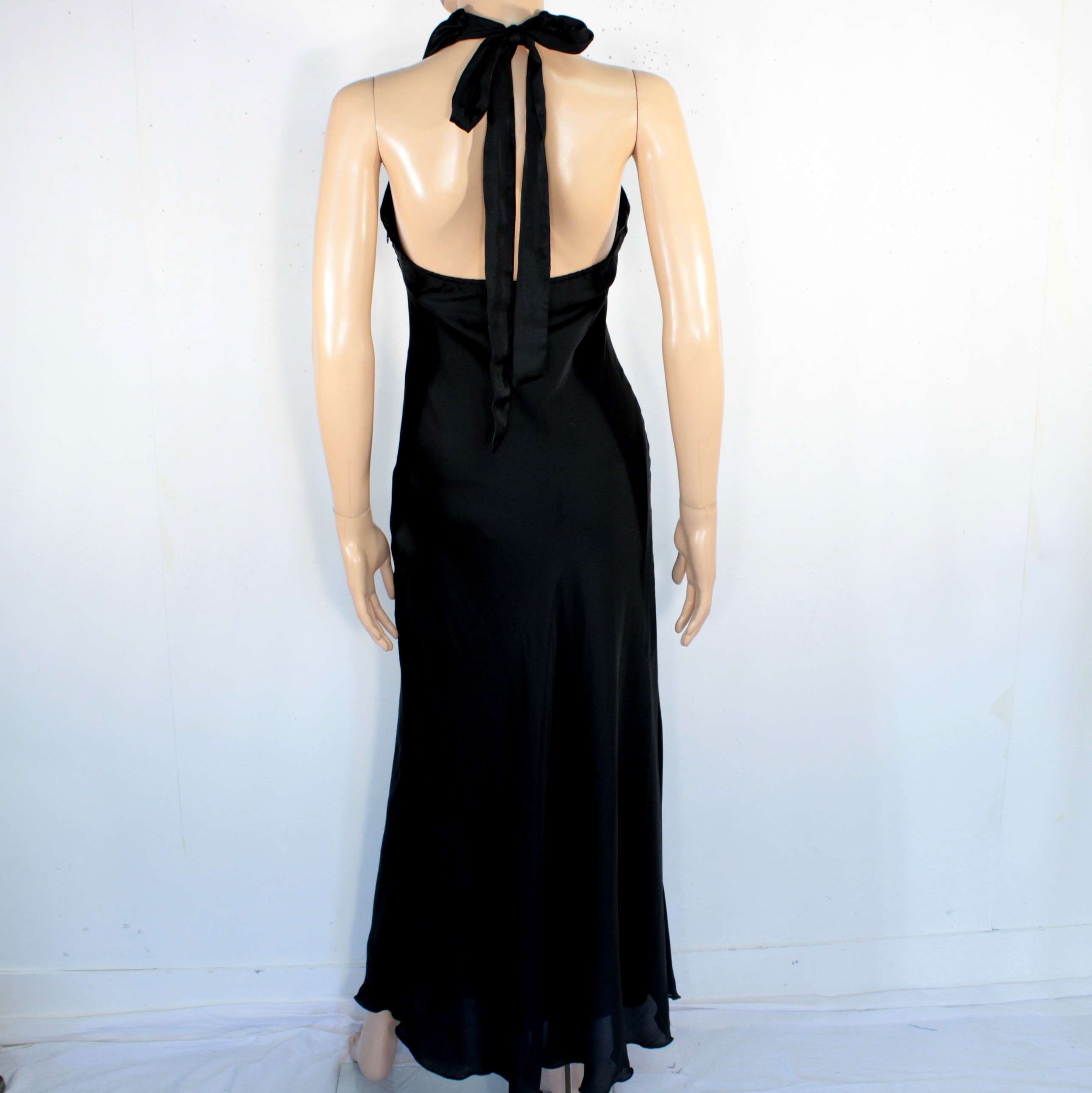 Robe De Cérémonie Noire ANGEL DREAM Taille 2 - Bon état - Photo 2